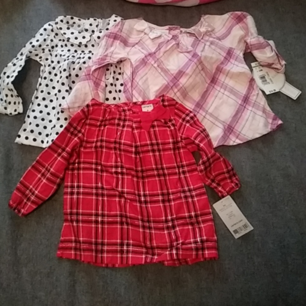 3-6 and 6 months baby long sleeve dresses